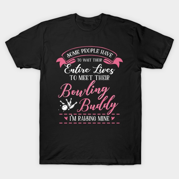 Mom Daughter Matching Bowling Shirts T-Shirt by KsuAnn